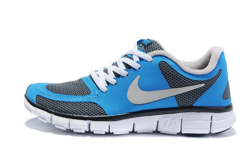 Nike Free 7.0 V2 Womens Running Shoes Blue White